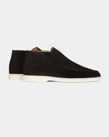 MONACO - ZWART HIGH LOAFERS