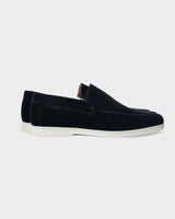 MONACO - ZWART YACHT LOAFERS