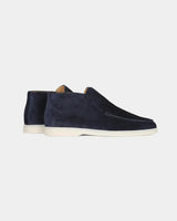 MONACO - NAVY HIGH LOAFERS