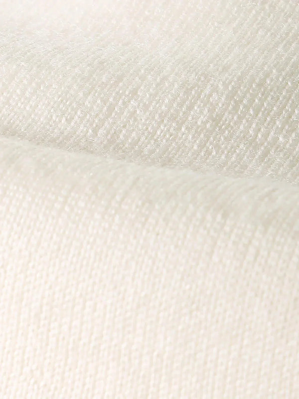 MARSEILLE - BEIGE MERINO HALFRITS TRUI