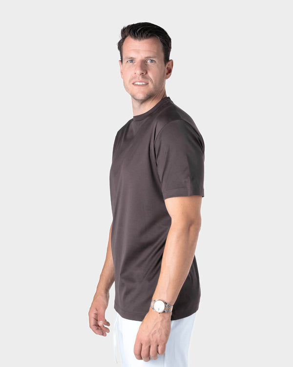 IBIZA - CHOCOLATE SHINY SIGNATURE T-SHIRT