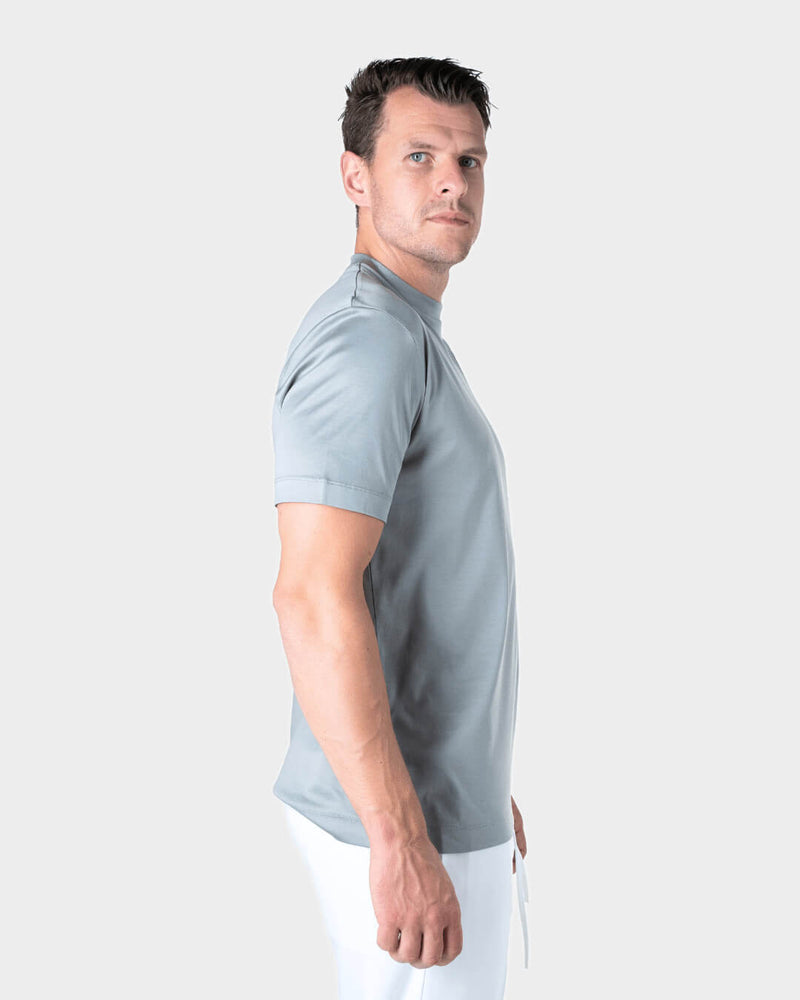 IBIZA - GRIJS SHINY SIGNATURE T-SHIRT