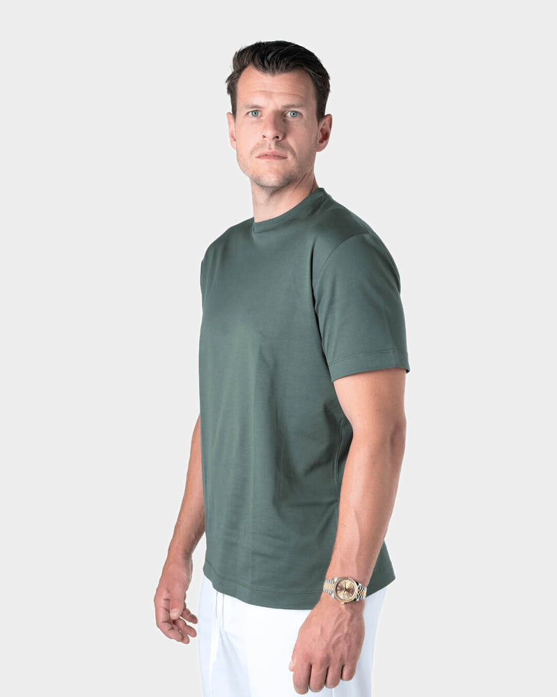 IBIZA - GROEN SHINY SIGNATURE T-SHIRT