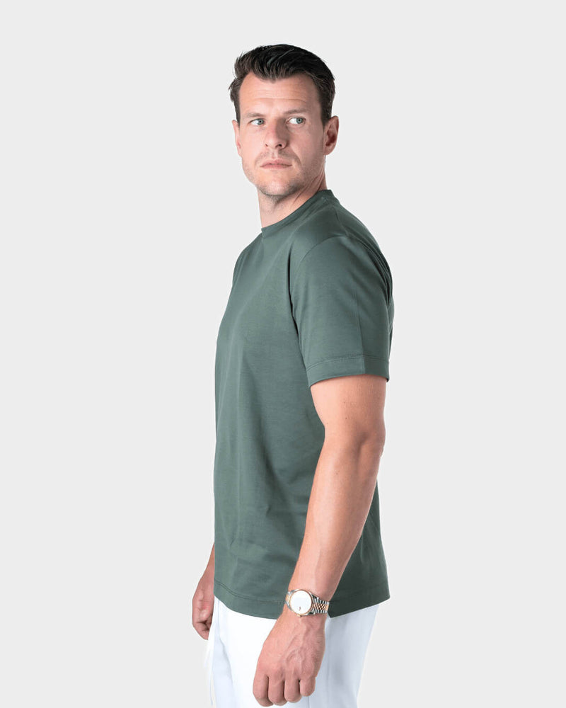 IBIZA - GROEN SHINY SIGNATURE T-SHIRT