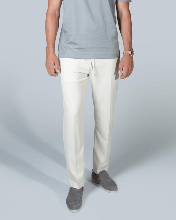 MARBELLA - BEIGE SMART CASUAL BROEK