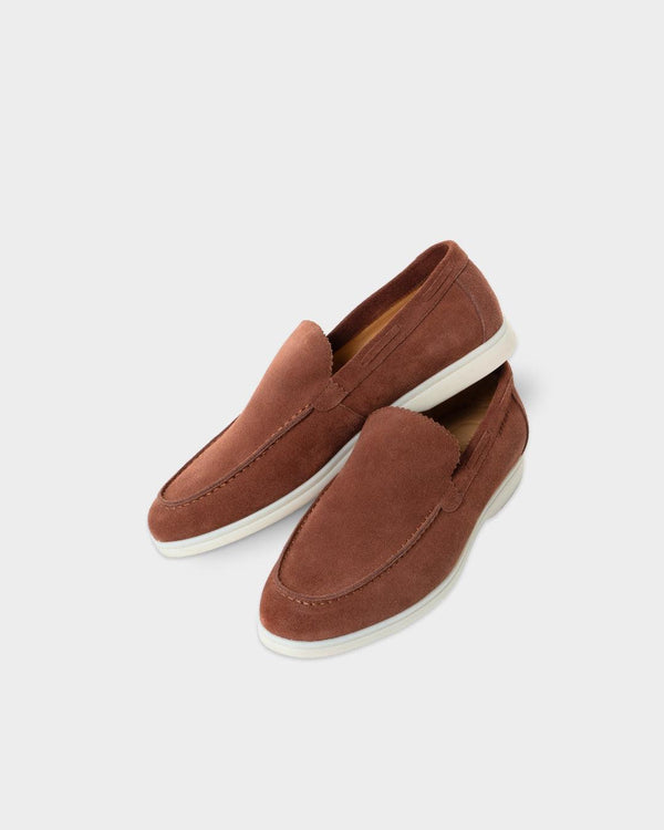 MONACO - BRUIN YACHT SUÈDE LOAFERS
