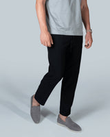 MARBELLA - ZWART SMART CASUAL BROEK