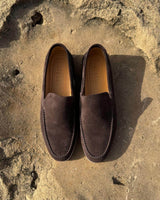 MONACO - CHOCOLATE YACHT SUÈDE LOAFERS