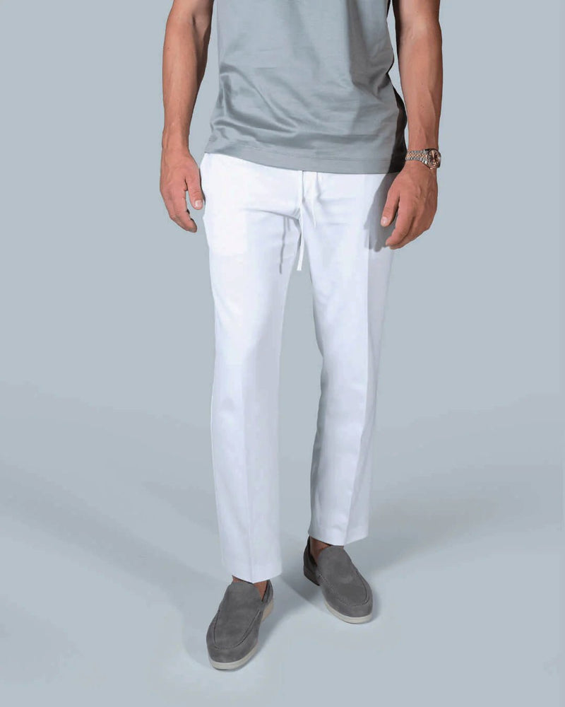 MARBELLA - WIT SMART BROEK