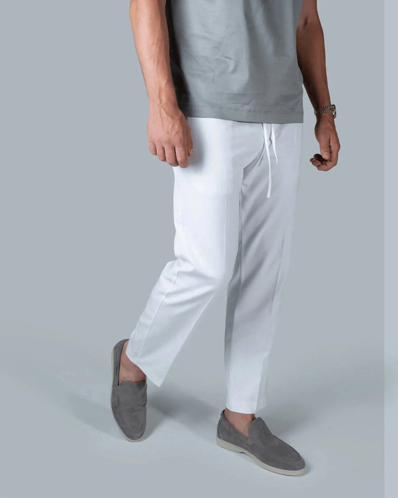 MARBELLA - WIT SMART BROEK