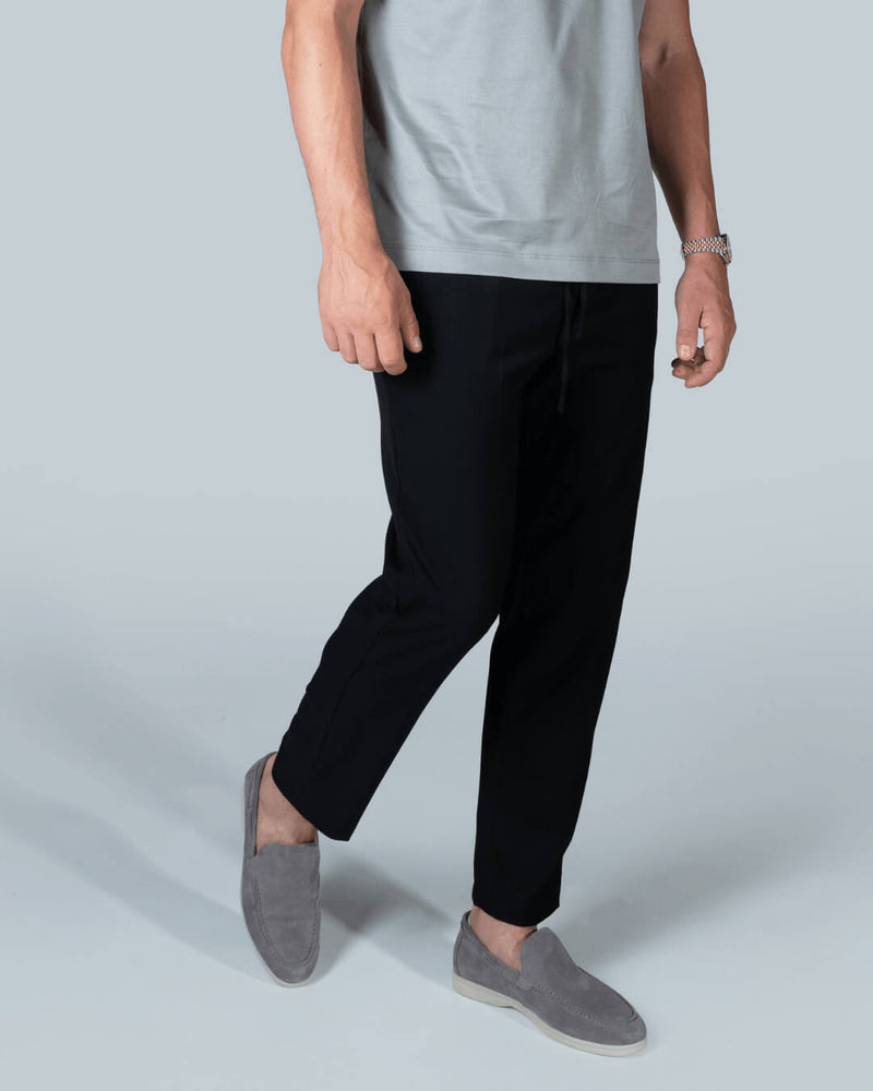 MARBELLA - ZWART SMART BROEK