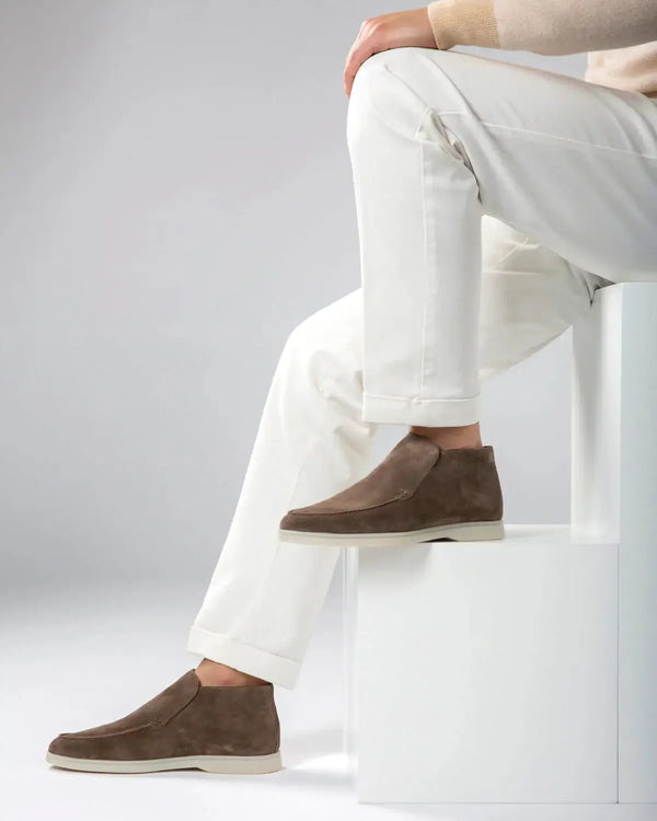 MONACO - MOKKA HIGH LOAFERS