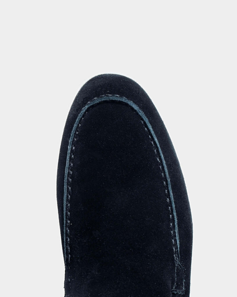 MONACO - ZWART HIGH LOAFERS